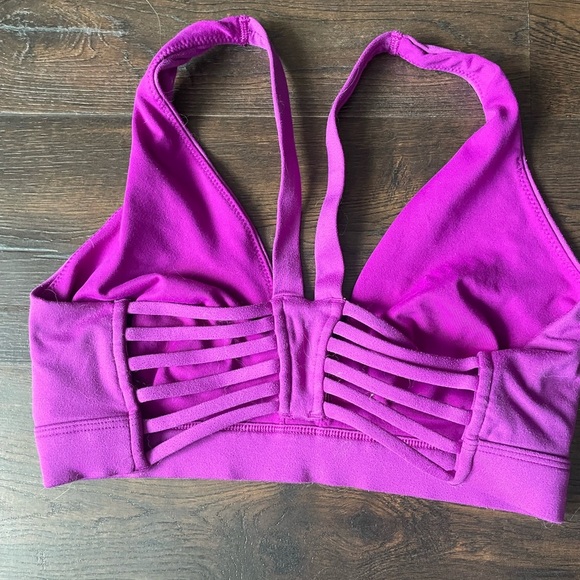 Victoria secrets purple sports bra size small #a16 - Picture 2 of 3